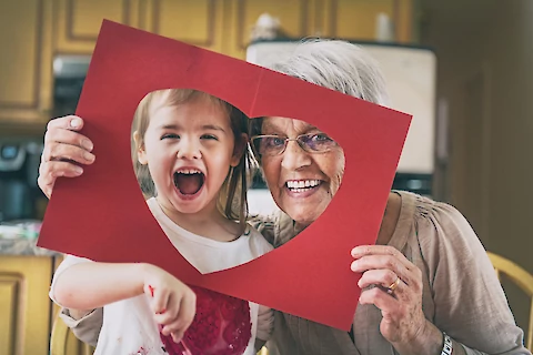 celebrating valentines with seniors