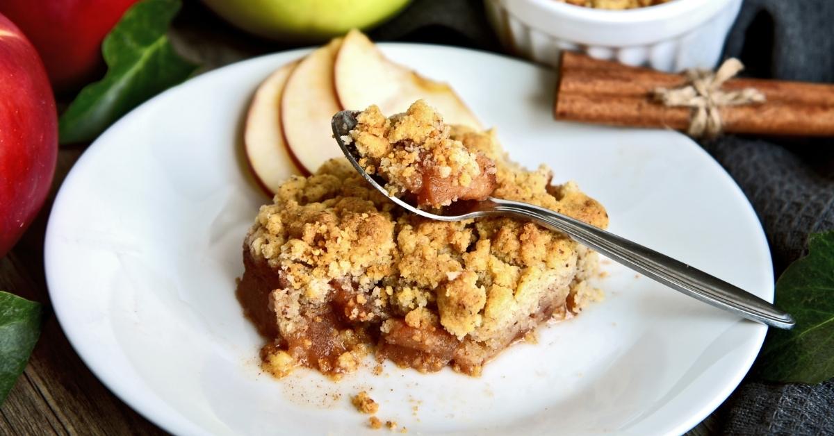 cinnamon apple crisp