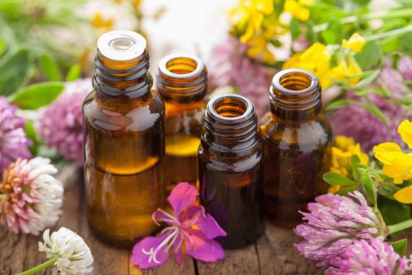 depositphotos 57731013 stock photo essential oils and medical flowers