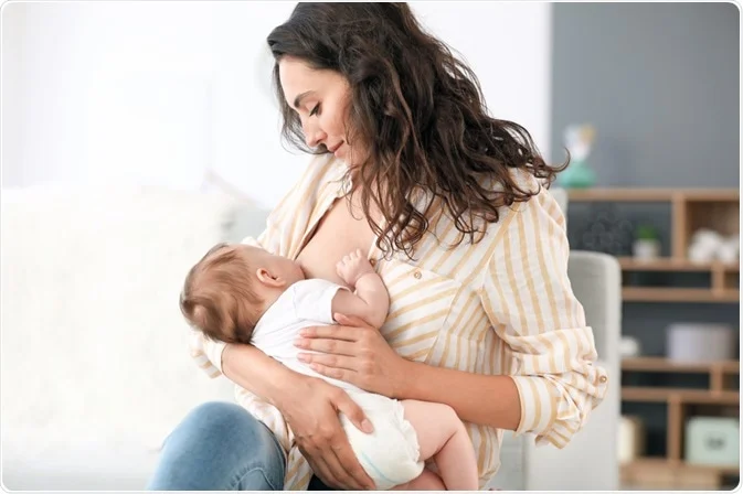 breastfeeding a